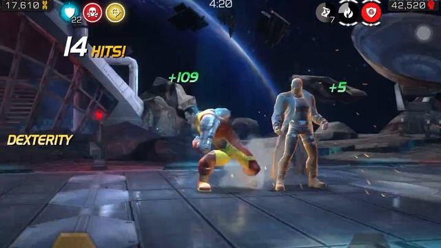 Colossus vs Hazard Shift Rank 3 Nick Fury | Marvel Contest of Champions смотреть онлайн