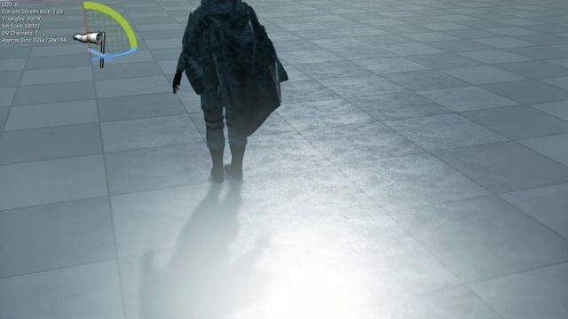Cloth Simulation UE4 Apex Cloth смотреть онлайн