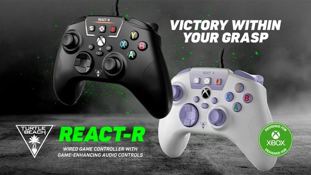 Turtle Beach's New, Affordable Designed for Xbox REACT R Controller Now Available for Gamers смотреть онлайн