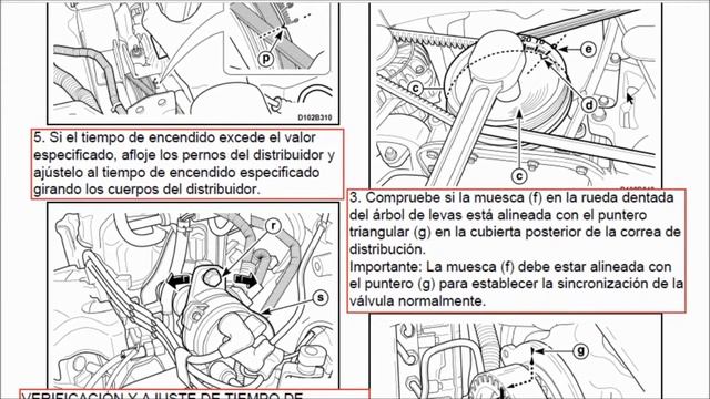 Verificación tiempo de encendido Daewoo Matiz, correa, engranaje, distribuidor, damper. смотреть онлайн