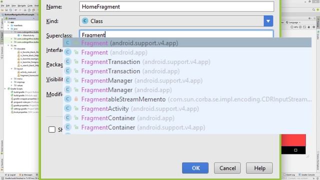 BottomNavigationView with Fragments - Android Studio Tutorial смотреть онлайн