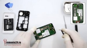 How to disassemble ? Alcatel One Touch PIXI 3 (3.5) 4009D, Take Apart, Tutorial