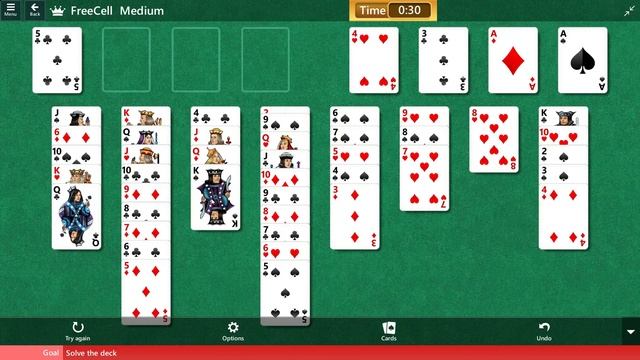Star Club-Classic/FreeCell/Game # 01 смотреть онлайн