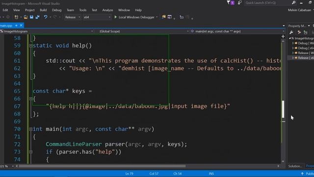 [OpenCV in Windows] Running histogram sample смотреть онлайн