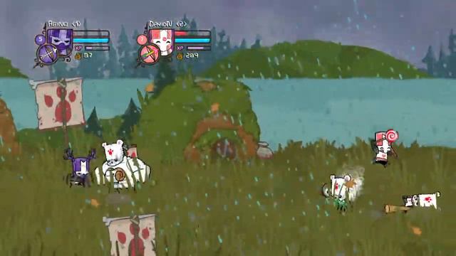 Castle Crashers - Full Gameplay Co-op Walkthrough Part 3 смотреть онлайн