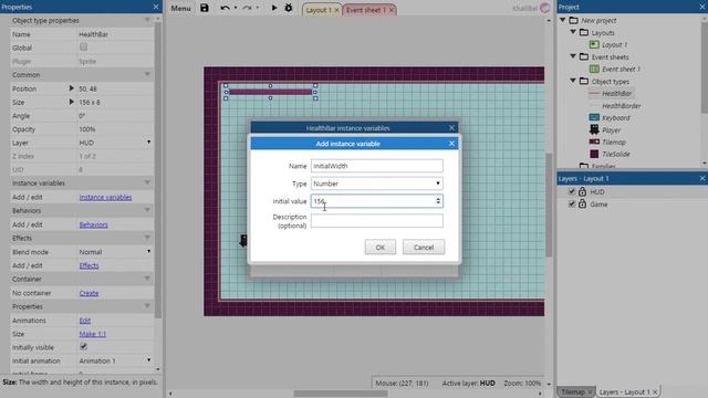 Health Bar & Health Potion - Construct 3 Tutorial смотреть онлайн