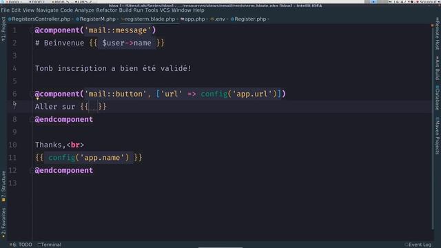 38/ ENVOYER UN EMAIL EN MARKDOWN - LARAVEL 5.5 смотреть онлайн