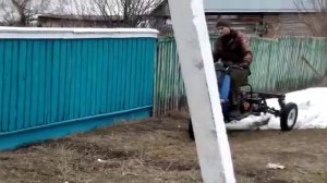 Двигатель лифан от мотоблока на муравей