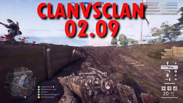 CLAN VS CLAN | TERMIN | BATTLEFIELD 1 смотреть онлайн
