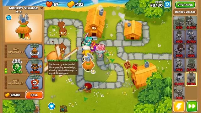 BTD6 - Town Center - Half Cash - No Monkey Knowledge Guide 2021 смотреть онлайн