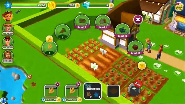 My Free Farm 2 Gameplay (Android/Farm) смотреть онлайн
