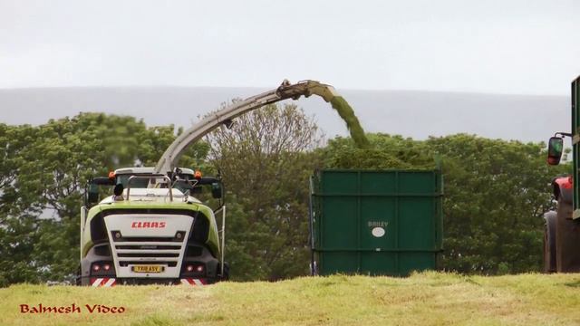 Silage '22 - NEW Field! Claas 980 work, and it's Raining! смотреть онлайн