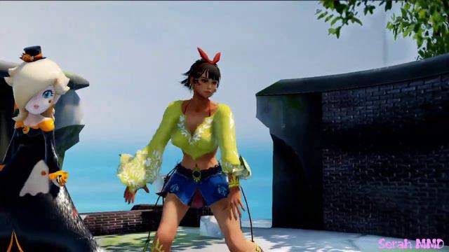 [MMD Nintendo / Tekken] Sand Planet (Rosalina, Josie)
