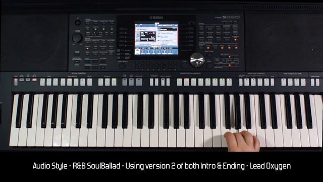 Yamaha PSR S950 - Style Demo "R&B SoulBallad" - HQ Audio & Video смотреть онлайн