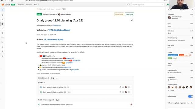 GitLab 12.10 Kickoff - Create:Gitaly смотреть онлайн