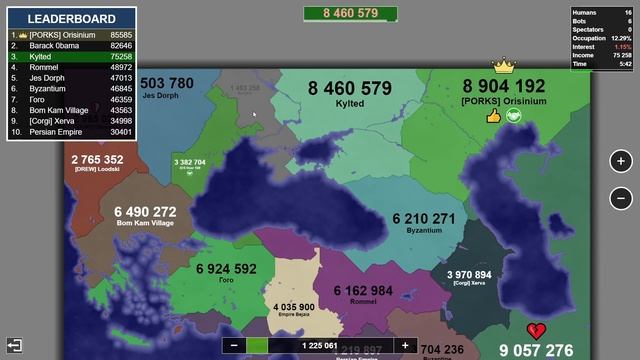 Territorial IO is Awesome! - RTS Battle Royale смотреть онлайн