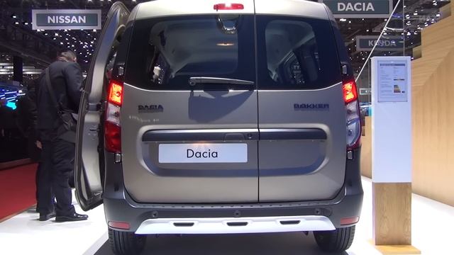 Dacia Dokker Ultimate SCe 100 (2019) Exterior and Interior смотреть онлайн