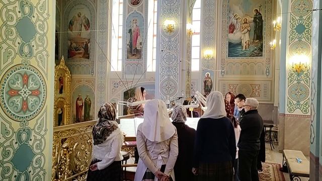 Стихиры на "Господи воззвах..." глас 5-й, 1-й, 8-й (Кастальский). Регент Екатерина Артюхова. смотреть онлайн