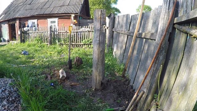 Электрический ямобур из миксера ФИОЛЕНТ МД1-11Э своими руками - переставлен столб смотреть онлайн