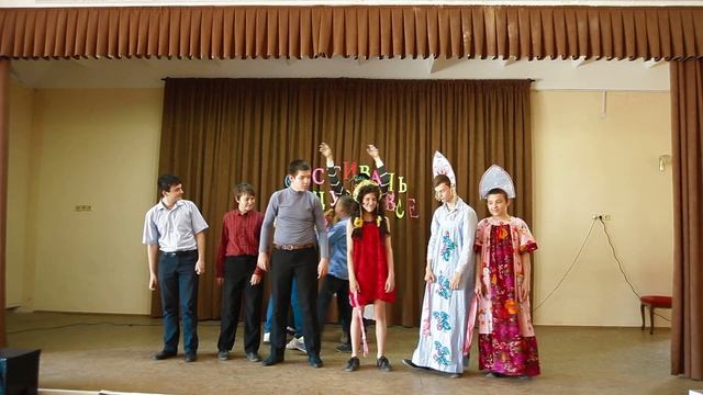 Фестиваль танцев 2017 - 8 В - Экологический танец - Во поле березка стояла смотреть онлайн