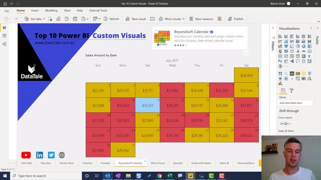Top 10 Power BI Custom Visuals (Free PBIX Download) смотреть онлайн