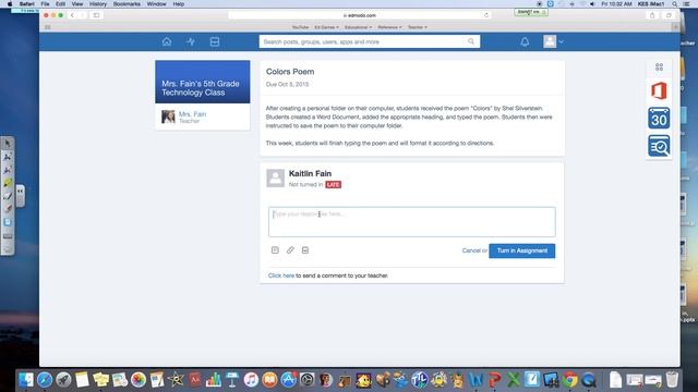 How to Turn in Assignments on Edmodo смотреть онлайн