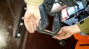 Солар 430 суперджеттоннель. Примерка мотора