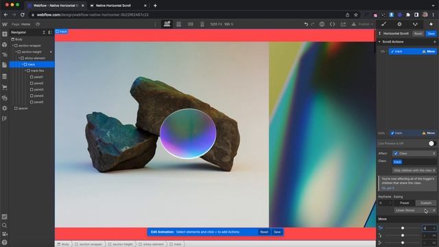 Native Horizontal Scroll with Webflow Interactions смотреть онлайн