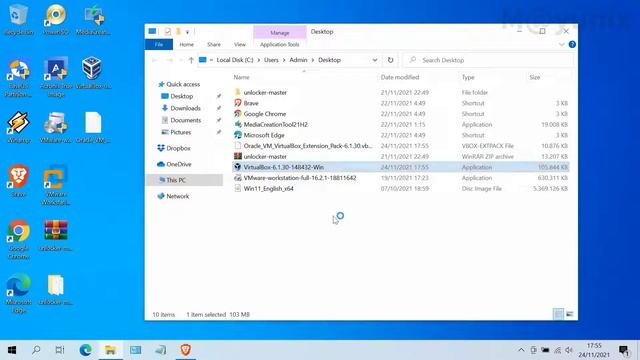 How to Install VirtualBox on Windows 10 смотреть онлайн