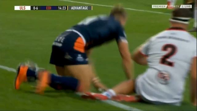 Edinburgh Henry Pyrgos pass to Tom Brown Try смотреть онлайн
