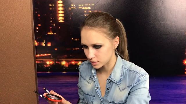 ?Пробую повторить макияж эмо от Анастасии Шпагиной / Макияж челлендж смотреть онлайн