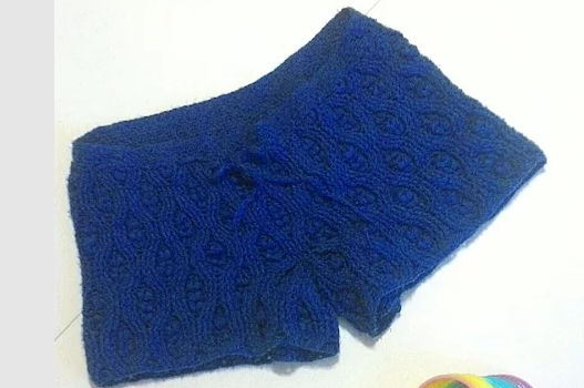 ?Вязание крючком. Вязаные шорты колоски крючком 26 - 28 размер