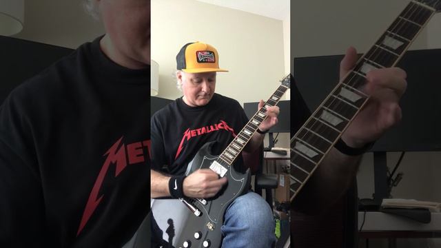 Gibson SG Black Guitar Metal Inspired by AC/DC смотреть онлайн