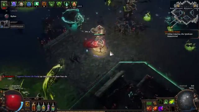 Path of Exile Syndicate BOSS смотреть онлайн