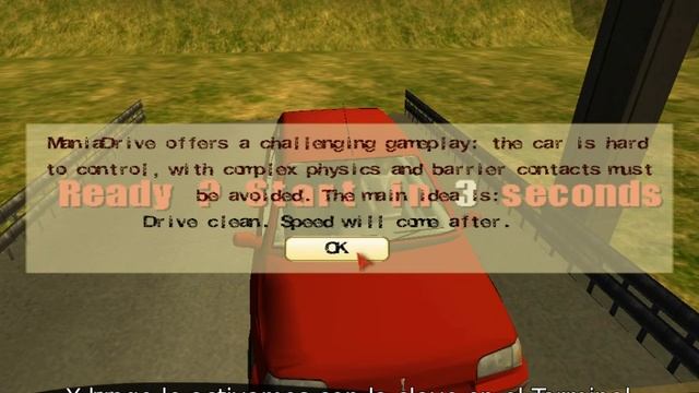 Buen juego de autos (Mania drive) en Ubuntu смотреть онлайн