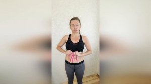 Тейпирование живота для ПОХУДЕНИЯ // Уменьшить живот БЫСТРО тейпами