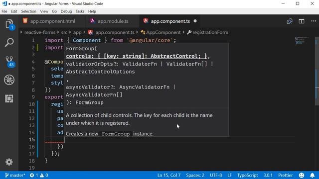 Angular Forms Tutorial - 19 - Nesting Form Groups смотреть онлайн