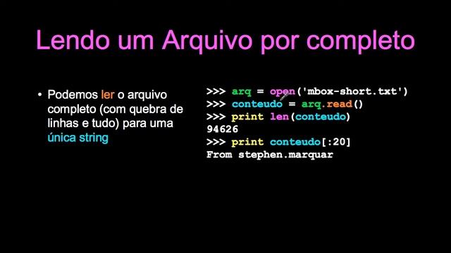 Programação em Python - 11 - Arquivos смотреть онлайн