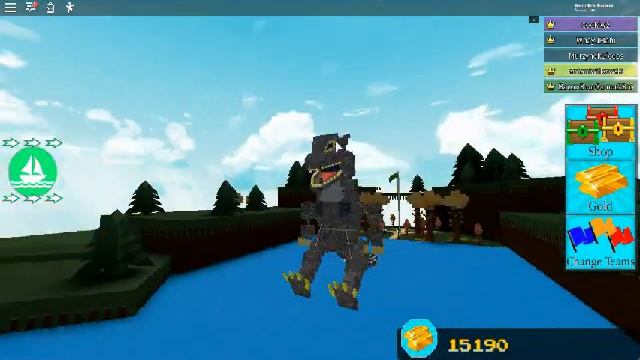 Godzilla & Zilla walking Roblox build a boat for a treasure + extras смотреть онлайн