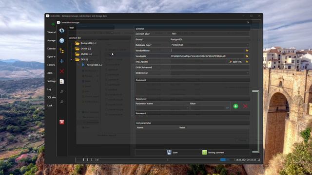 CerebroSQL: Создание соединения с СУБД PostgreSQL смотреть онлайн