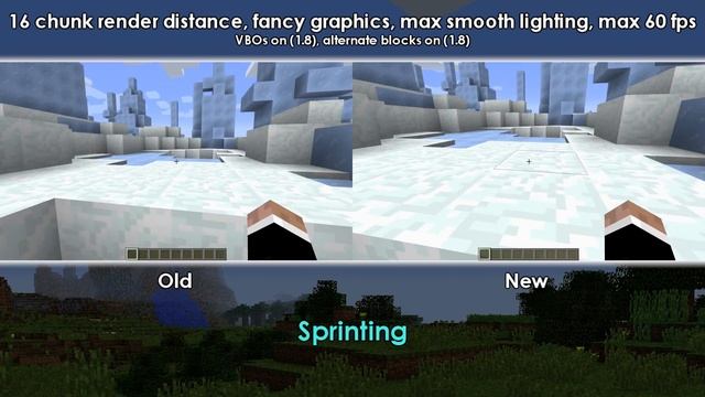 Minecraft 1.8 Vs 1.7.10 Performance Comparison