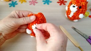 МК "Белочка Плюшка" крючком//И.Кистаева.