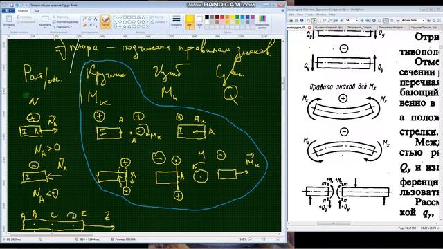 Сопромат-задачи-Эпюры-1-МетодРОЗУ-7 смотреть онлайн