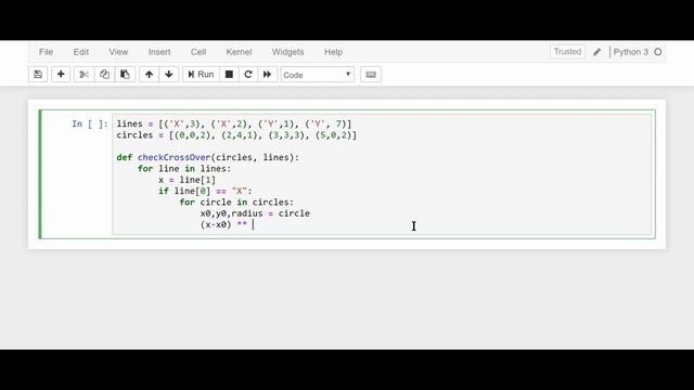 Python code: Find if a horizontal or vertical line passes through circles!! Infosys Infytq Question смотреть онлайн