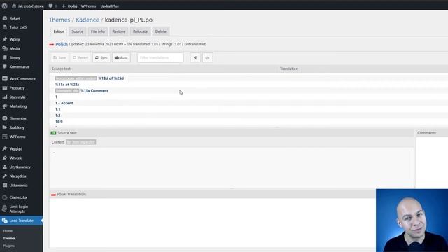 Jak Przetłumaczyć Motyw Wtyczkę WordPress Loco Translate Jak Używać смотреть онлайн