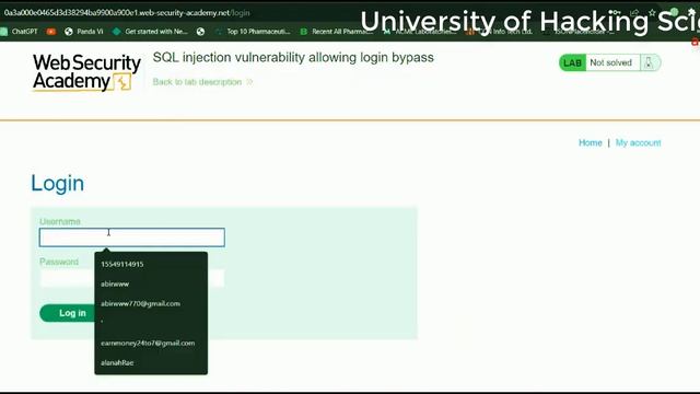 SQL injection lab 2 смотреть онлайн