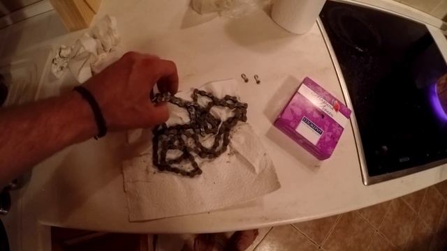 Варим цепь. Заменяем парафин на хрень из аптеки [Эксперименты] смотреть онлайн