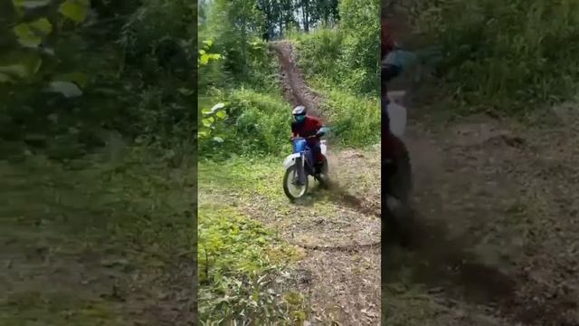 испытания YZ 125 в эндуро продолжаются смотреть онлайн
