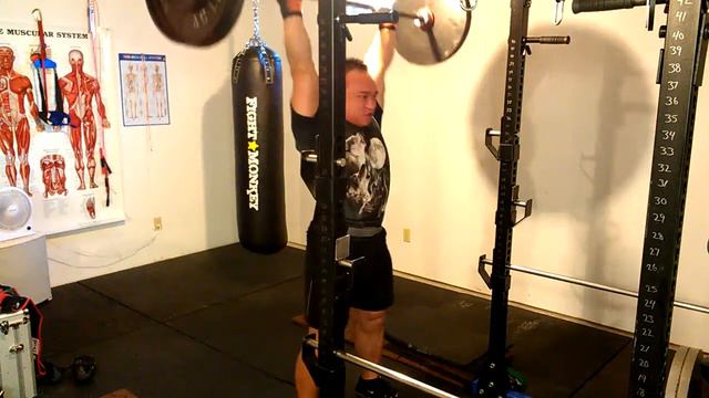Overhead Press: 250 lb x 2 (2RM) смотреть онлайн