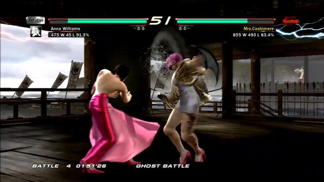 Tekken 6 Full Gameplay | Ghost Battle #3 | Anna Williams | Ultra Hard смотреть онлайн